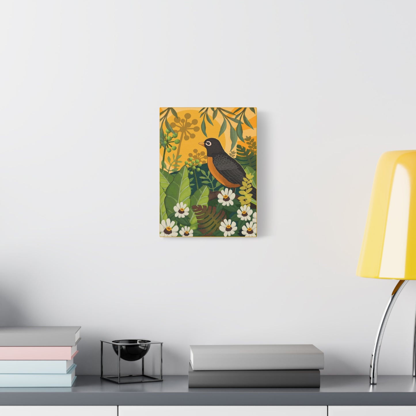 Robin canvas print