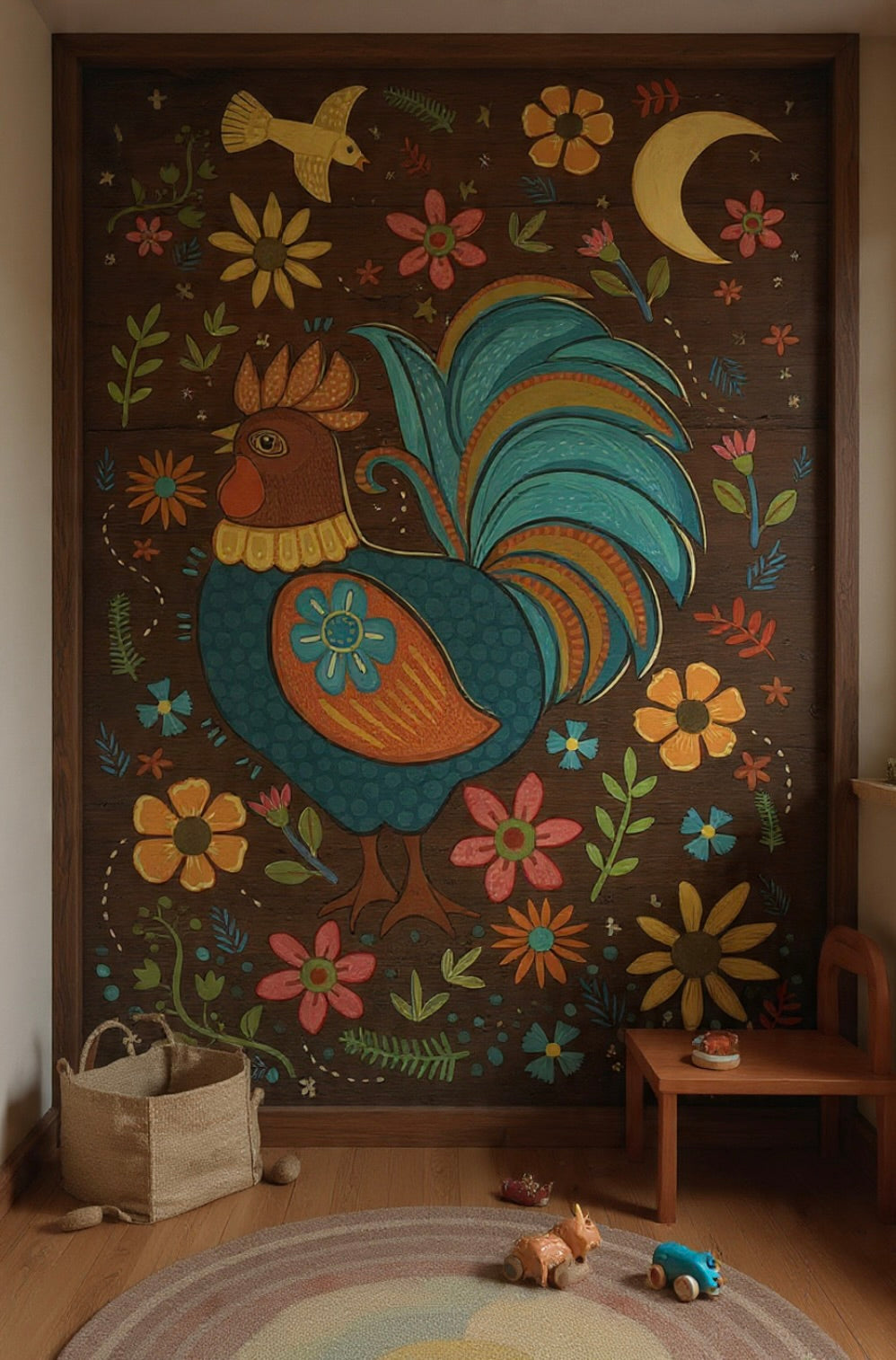 Moonlight Roost mural