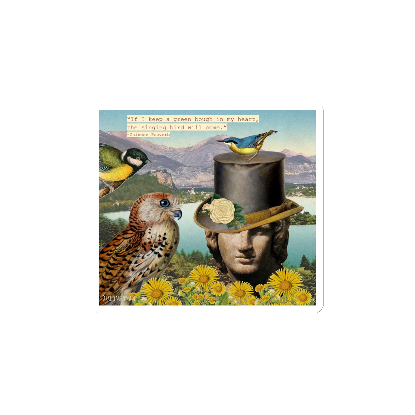 Bough in my Heart magnet