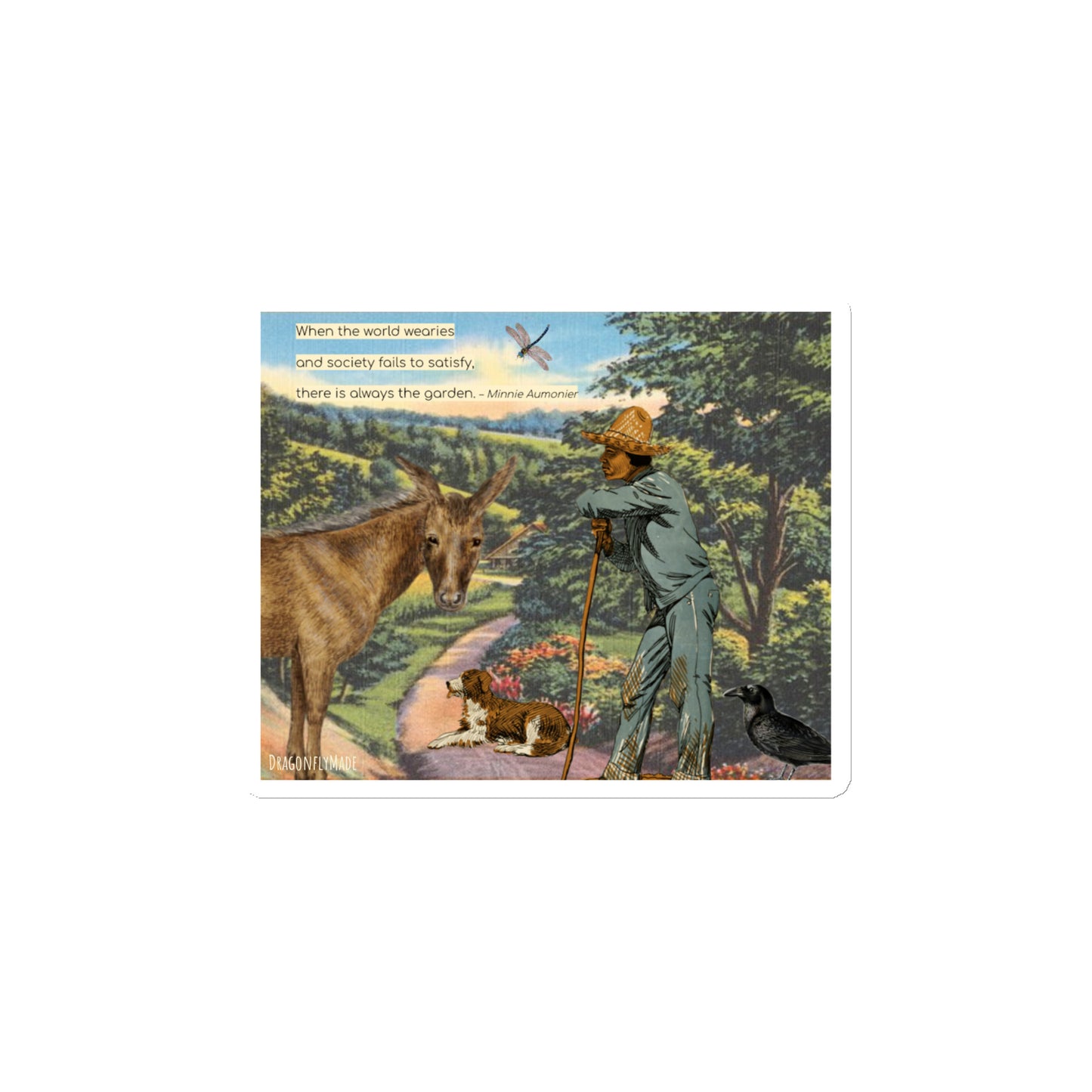 Always the Garden magnet