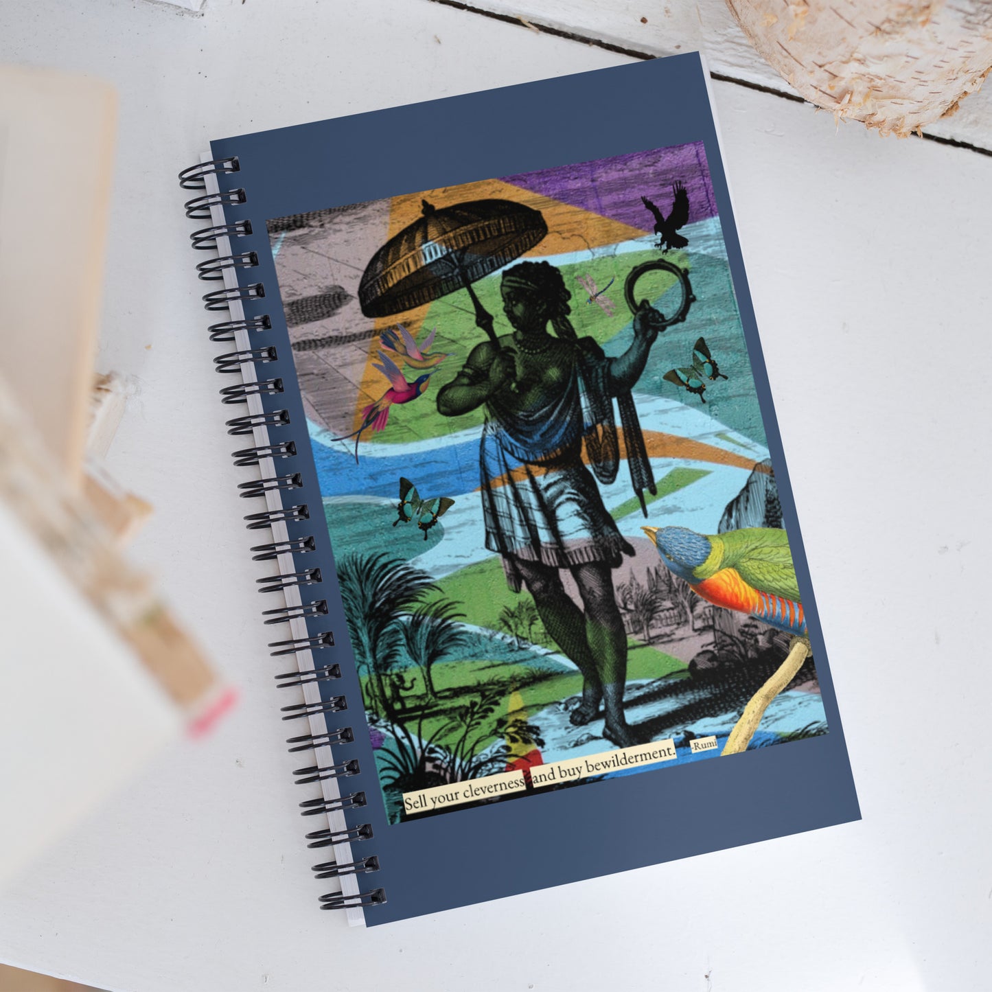 Sell Your Cleverness wirebound journal