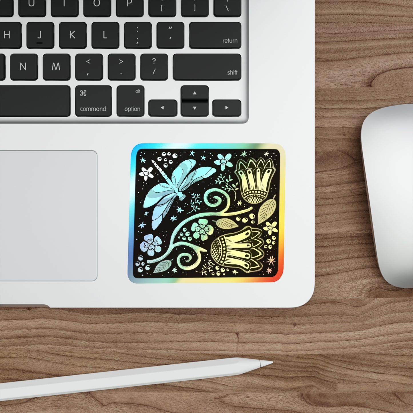 DragonflyMade Holographic Sticker