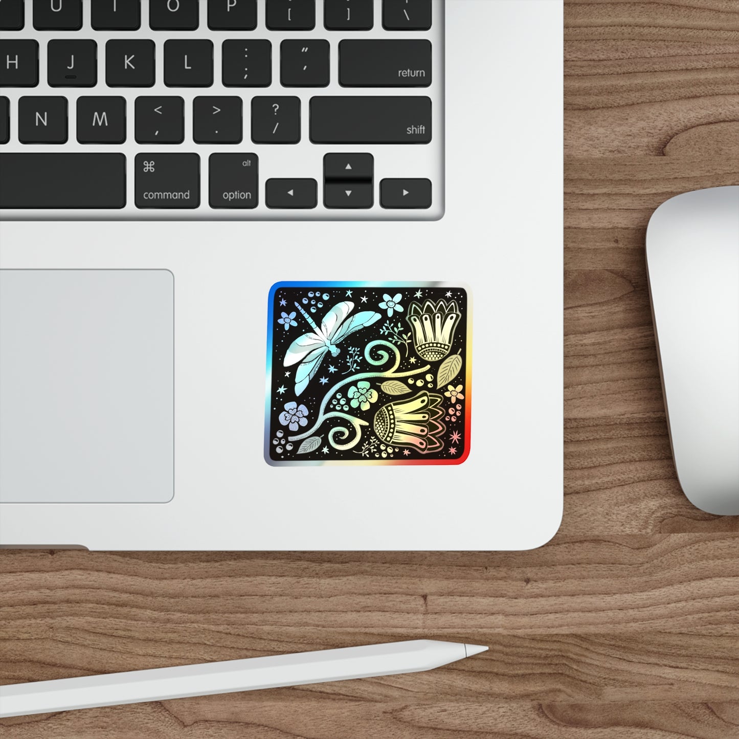 DragonflyMade Holographic Sticker