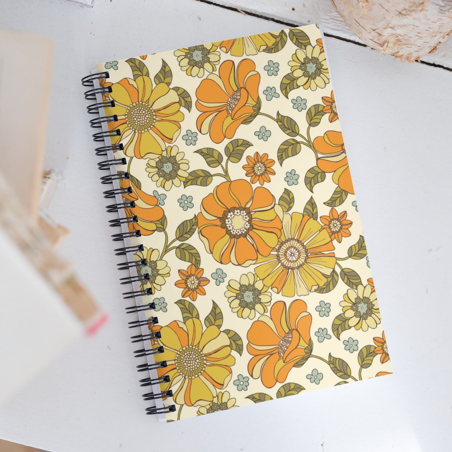 Calendula spiral journal