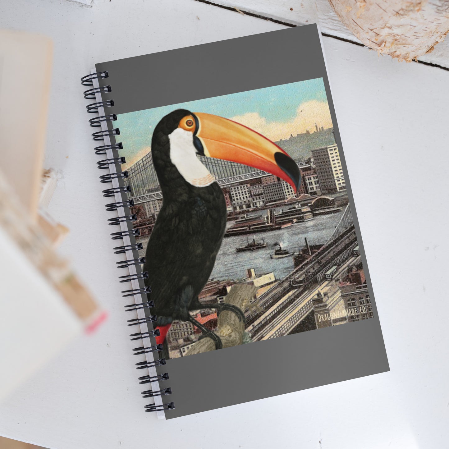 Toucan Point wirebound journal