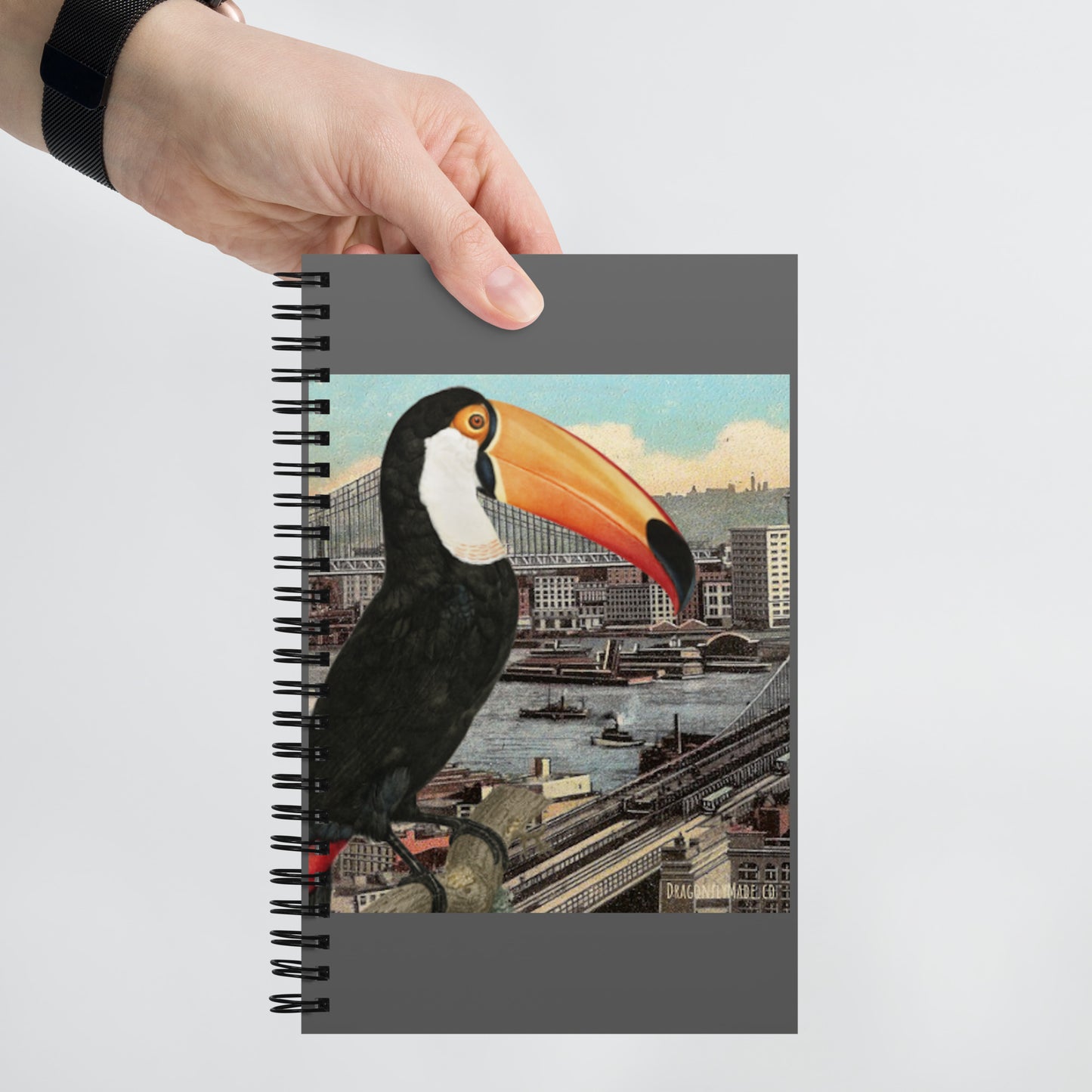 Toucan Point wirebound journal