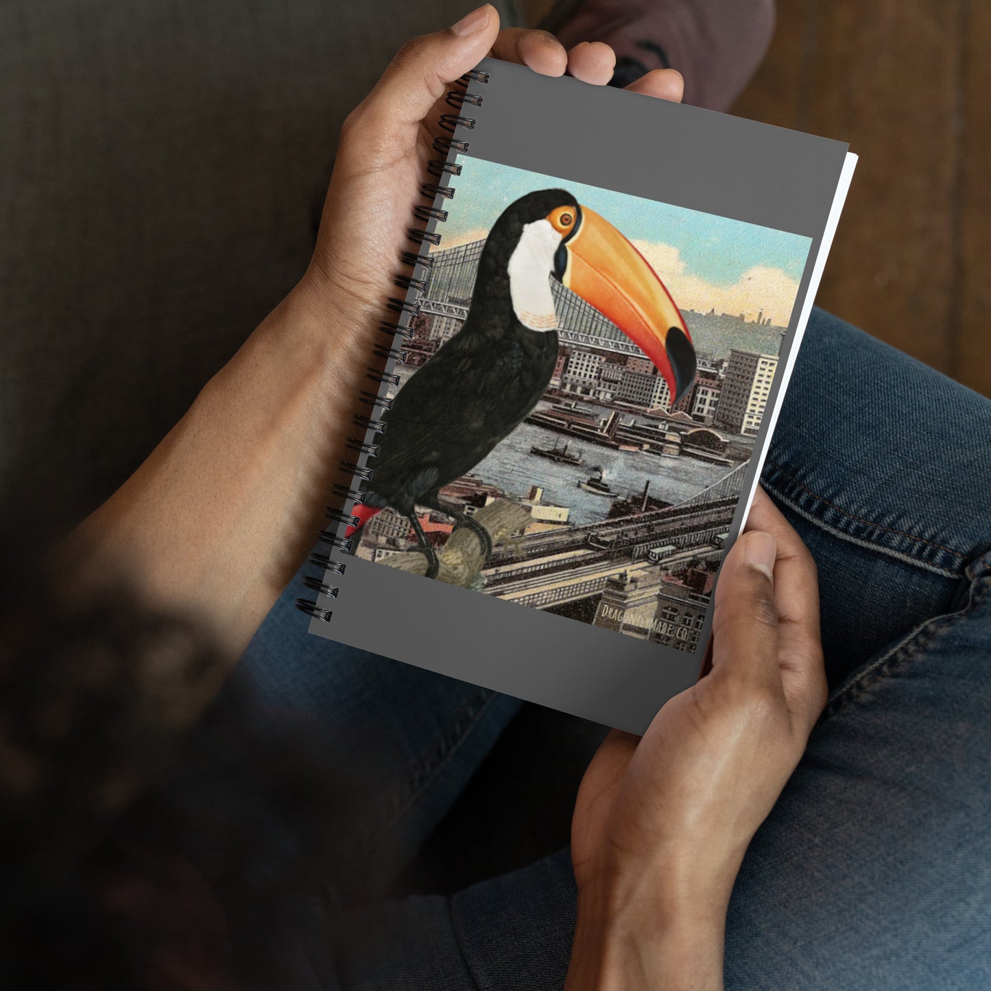 Toucan Point wirebound journal