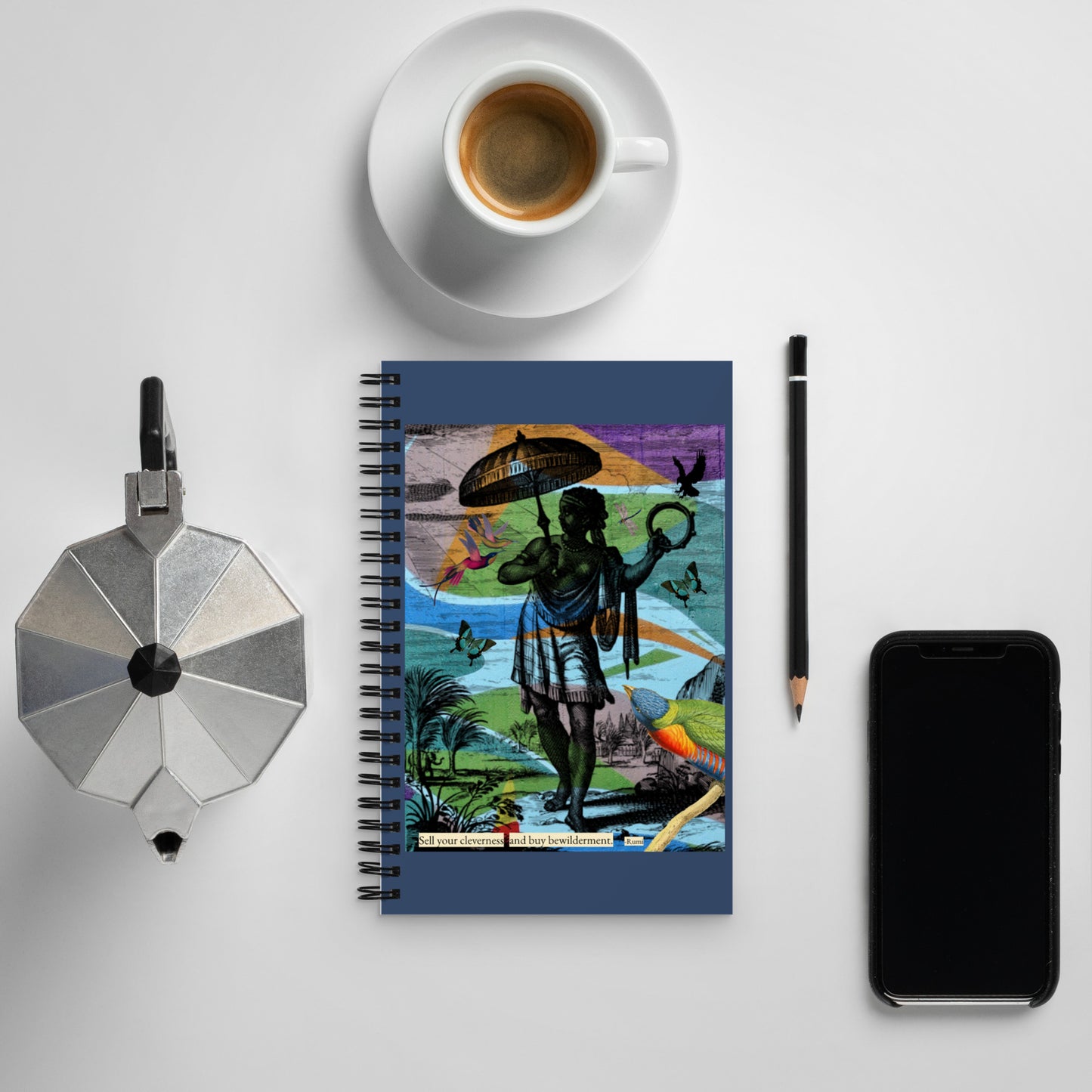 Sell Your Cleverness wirebound journal