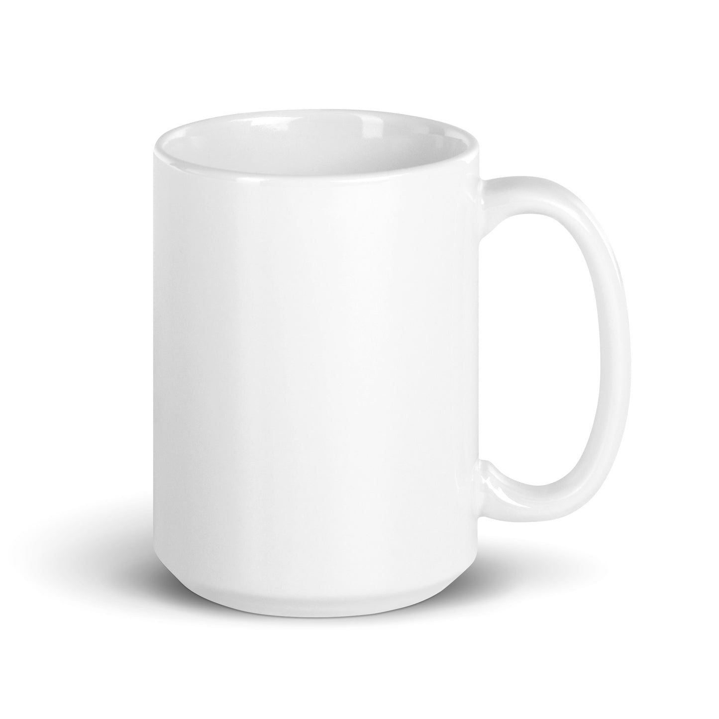 The Tiger in Me white glossy mug